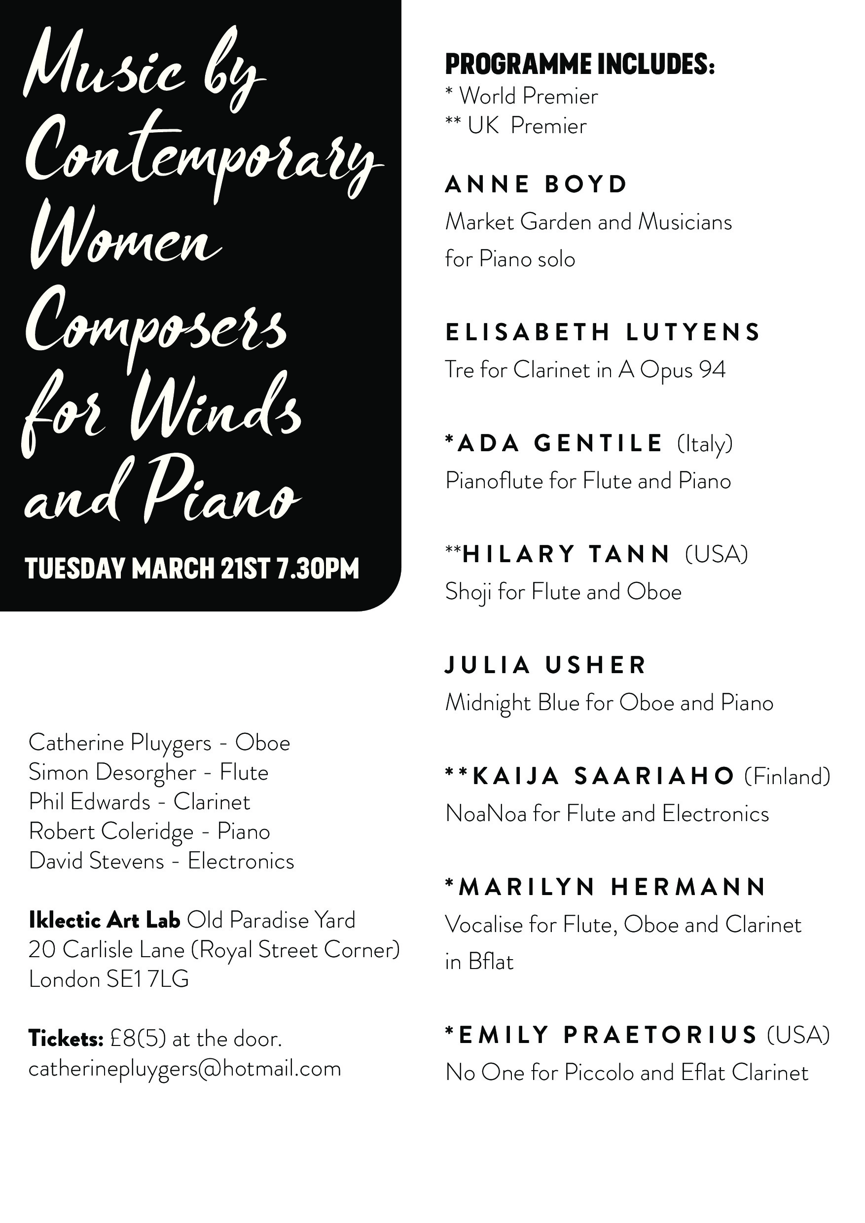 Music by contemporary catherine